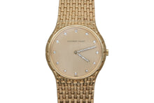 画像をギャラリービューアに読み込む, 極美品 AUDEMARS PIGUET オーデマピゲ ラウンド 腕時計 重量約90g K18YG 12Pダイヤ ダイヤ針 手巻き 中古 4b010362