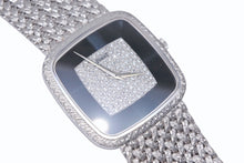 画像をギャラリービューアに読み込む, 極美品 PIAGET ピアジェ 腕時計 スクエア トラディション オニキス文字盤 手巻き 重量約111.3 18K/750刻印 ブラック ホワイトゴールド 中古 4b010366