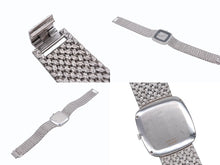 画像をギャラリービューアに読み込む, 極美品 PIAGET ピアジェ 腕時計 スクエア トラディション オニキス文字盤 手巻き 重量約111.3 18K/750刻印 ブラック ホワイトゴールド 中古 4b010366