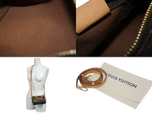 画像をギャラリービューアに読み込む, 極美品 LOUIS VUITTON ルイヴィトン ナノ スピーディ 2WAYバッグ モノグラム M81085 ブラウン PVC レザー ゴールド金具 中古 4b010367