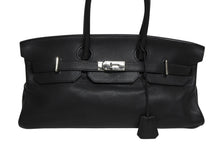 画像をギャラリービューアに読み込む, 極美品 HERMES エルメス ショルダーバーキン トリヨンクレマンス ◻︎L刻 ゴルチェ期 ブラック シルバー金具 中古 4b010368