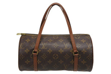 画像をギャラリービューアに読み込む, LOUIS VUITTON ルイヴィトン パピヨン26 ハンドバッグ M51386 モノグラム ブラウン ゴールド金具 美品 中古 4b010369