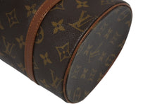 画像をギャラリービューアに読み込む, LOUIS VUITTON ルイヴィトン パピヨン26 ハンドバッグ M51386 モノグラム ブラウン ゴールド金具 美品 中古 4b010369