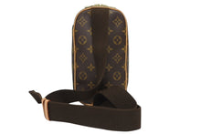 画像をギャラリービューアに読み込む, 極美品 LOUIS VUITTON ルイヴィトン ポシェット ガンジュ ショルダーバッグ M51870 モノグラム ブラウン ゴールド金具 中古 4b010370