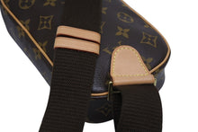 画像をギャラリービューアに読み込む, 極美品 LOUIS VUITTON ルイヴィトン ポシェット ガンジュ ショルダーバッグ M51870 モノグラム ブラウン ゴールド金具 中古 4b010370