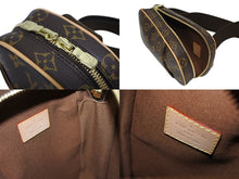 画像をギャラリービューアに読み込む, 極美品 LOUIS VUITTON ルイヴィトン ポシェット ガンジュ ショルダーバッグ M51870 モノグラム ブラウン ゴールド金具 中古 4b010370