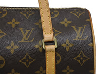 画像をギャラリービューアに読み込む, LOUIS VUITTON ルイヴィトン パピヨン26 ハンドバッグ M51366 モノグラム PVC レザー ブラウン ゴールド金具 美品 中古 4b010371