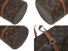 画像をギャラリービューアに読み込む, LOUIS VUITTON ルイヴィトン パピヨン30 ハンドバッグ M51365 旧型 モノグラムキャンバス ブラウン 美品 中古 4b010373