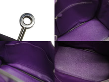 画像をギャラリービューアに読み込む, 極美品 HERMES エルメス BIRKIN バーキン35 ウルトラバイオレット シルバー金具 トリヨンクレマンス ハンドバッグ □P刻印 中古 4b010375