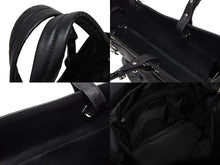 画像をギャラリービューアに読み込む, 極美品 CHANEL シャネル パリビアッツトート GM トート ハンドバッグ A48610 14番台 ココマーク ブラック シルバー金具 中古 4b010376