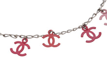画像をギャラリービューアに読み込む, 極美品 CHANEL シャネル ココマーク ネックレス 重量約12.7g 全長約43cm マルチカラー シルバー メタル 中古 4b010379