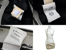 画像をギャラリービューアに読み込む, Galliano ガリアーノ ニュースペーパー 2WAYショルダーバッグ 5R912008 ホワイト ブラック アーカイブ 良品 中古 4b010380