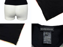 画像をギャラリービューアに読み込む, WAREHOUSE ウェアハウス タンクトップ ノースリーブ ブラック マルチカラー ナイロン コットン サイズ UK8 美品 中古 4b010384