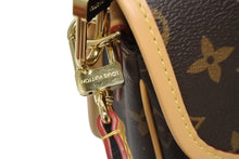 画像をギャラリービューアに読み込む, 極美品 LOUIS VUITTON ルイヴィトン モノグラム ディアヌ ショルダーバッグ M45985 PVCキャンバス ヌメ革 ブラウン ゴールド金具 中古 4b010388