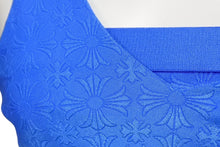 画像をギャラリービューアに読み込む, 新品未使用 CHROME HEARTS クロムハーツ chプラス 総柄 タンクトップ ノースリーブ サイズXS ブルー 中古 4b010389