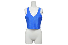 画像をギャラリービューアに読み込む, 新品未使用 CHROME HEARTS クロムハーツ chプラス 総柄 タンクトップ ノースリーブ サイズM ブルー 中古 4b010390