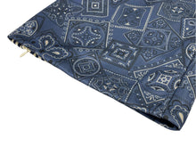 画像をギャラリービューアに読み込む, 新品未使用 KAPITAL キャピタル スムースジャージー トラックパンツ パンツ COOKIE バンダナ柄 K2504LP151 ブルー コットン サイズ３ 中古 4b010395