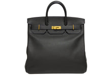 画像をギャラリービューアに読み込む, 極美品 HERMES エルメス Haut a Courroies オータクロア40 ハンドバッグ トゴ グリーン系 ゴールド金具 R刻印 中古 4b010400