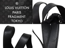 画像をギャラリービューアに読み込む, LOUIS VUIITON ルイヴィトン 藤原ヒロシ フラグメント カバライト トートバッグ M43417 モノグラムエクリプス 美品 中古 4b010403