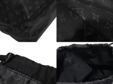 画像をギャラリービューアに読み込む, LOUIS VUIITON ルイヴィトン 藤原ヒロシ フラグメント カバライト トートバッグ M43417 モノグラムエクリプス 美品 中古 4b010403