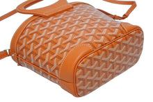 画像をギャラリービューアに読み込む, 新品未使用 GOYARD ゴヤール 限定 ハンドバッグ ベルーガミニ オレンジ PVC レザー 35114566 4b010404
