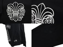 画像をギャラリービューアに読み込む, CHROME HEARTS クロムハーツ ダガー ジップ パーカー ブラック コットン ポリエステル サイズ L RN#95024 シルバー925 金具 良品 中古 4b010408