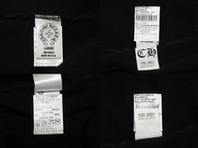 画像をギャラリービューアに読み込む, CHROME HEARTS クロムハーツ ダガー ジップ パーカー ブラック コットン ポリエステル サイズ L RN#95024 シルバー925 金具 良品 中古 4b010408