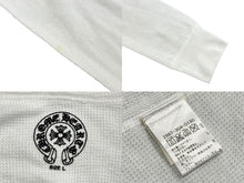 画像をギャラリービューアに読み込む, CHROME HEARTS×ROLLING STONES Thermal クロムハーツ ローリング ストーンズ コラボ サーマル 長袖Ｔシャツ ホワイト サイズ L 美品 中古 4b010409
