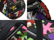 画像をギャラリービューアに読み込む, CHROME HEARTS クロムハーツ DUFFLE SML ボストンバッグ スモール セメタリークロス マルチパッチ クロスボールチェーン 美品 中古 4b010412