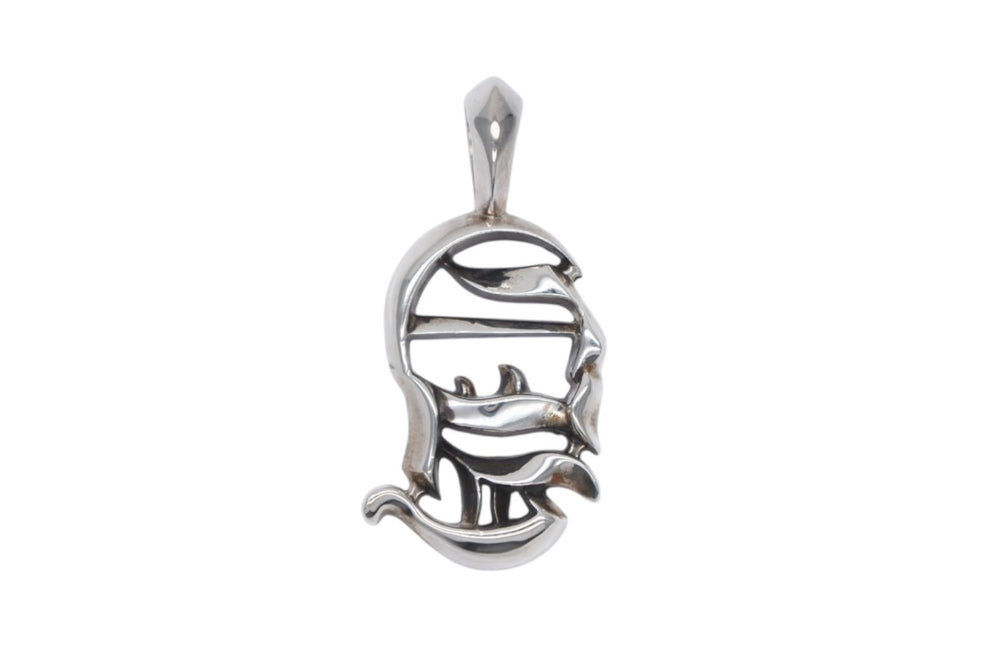 新品未使用 CHROME HEARTS クロムハーツ ヴァーティカルロゴ ペンダント トップ CHロゴ シルバー925 中古 4b010418