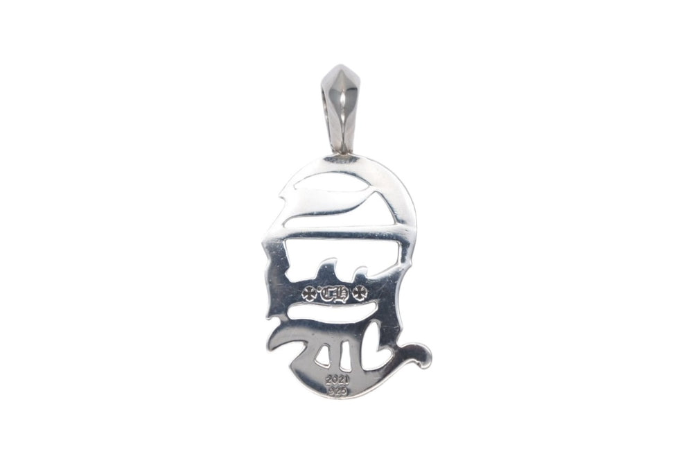 新品未使用 CHROME HEARTS クロムハーツ ヴァーティカルロゴ ペンダント トップ CHロゴ シルバー925 中古 4b010418