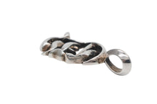 画像をギャラリービューアに読み込む, 新品未使用 CHROME HEARTS クロムハーツ ヴァーティカルロゴ ペンダント トップ CHロゴ シルバー925 中古 4b010418