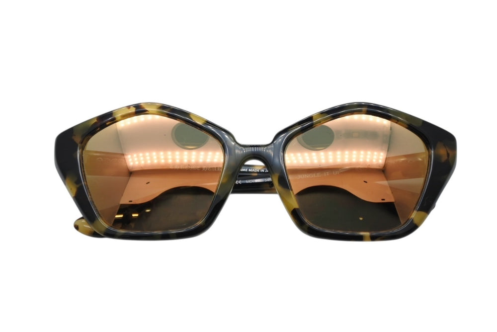 CHROME HEARTS Jungle It Up Sunglasses Size 51□21-137 Pyramid Decoration Acetate Silver 925 Good Condition Used 4b010425