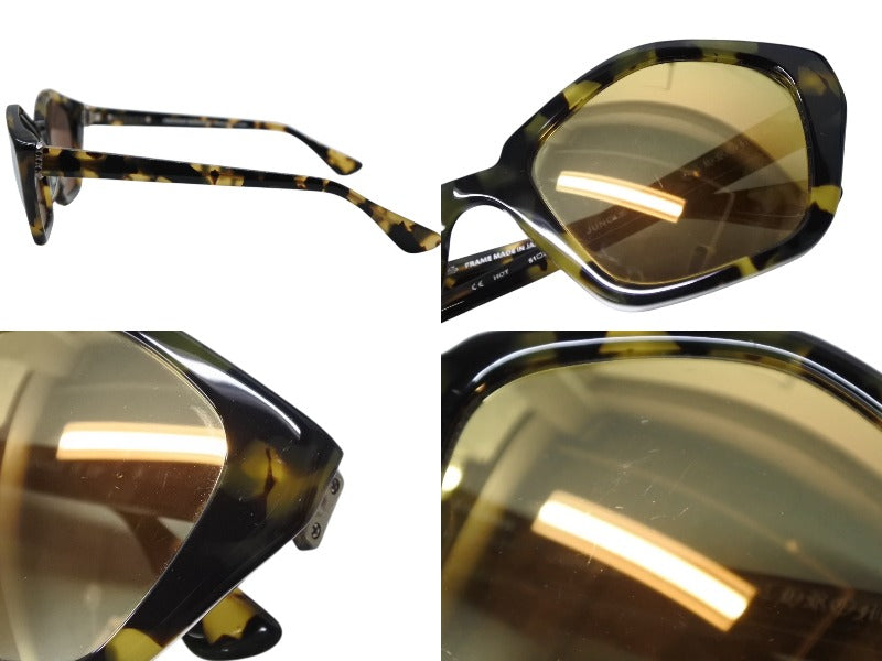 CHROME HEARTS Jungle It Up Sunglasses Size 51□21-137 Pyramid Decoration Acetate Silver 925 Good Condition Used 4b010425