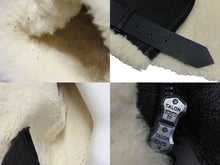 画像をギャラリービューアに読み込む, Acne Studios アクネストゥディオズ ムートン レザージャケット ブラック 16FW 1AG143 サイズ34 美品 中古 4b010429