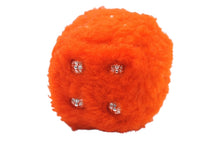 画像をギャラリービューアに読み込む, 新品未使用 CHROME HEARTS クロムハーツ FUZZY DICE ファジーダイス キーリング キーチャーム クロスボール ダガー オレンジ 中古 4b010438