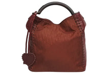 画像をギャラリービューアに読み込む, CHRISTIAN DIOR クリスチャンディオール エスニックライン ホーボー トロッターライン ハンドバッグ ボルドー 美品 中古 4b010440