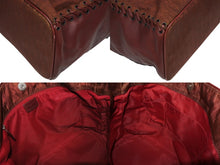 画像をギャラリービューアに読み込む, CHRISTIAN DIOR クリスチャンディオール エスニックライン ホーボー トロッターライン ハンドバッグ ボルドー 美品 中古 4b010440