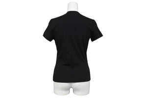 Christian Dior クリスチャンディオール HARD CORE DIOR 半袖Ｔシャツ ブラック コットン 3E16155021 サイズ38 美品 中古 4b010442