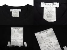 画像をギャラリービューアに読み込む, Christian Dior クリスチャンディオール HARD CORE DIOR 半袖Ｔシャツ ブラック コットン 3E16155021 サイズ38 美品 中古 4b010442