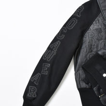 画像をギャラリービューアに読み込む, ROCAWEAR ロカウェア レザージャケット ブルゾン 刺繍 ブラック ヴィンテージ 90s 美品 中古 4b010443