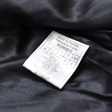 画像をギャラリービューアに読み込む, 極美品 Christian Dior クリスチャンディオール ガリアーノ期 ストライプ ジャケット 4A12022013 サイズ8 ブラック 中古 4b010444