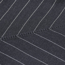 画像をギャラリービューアに読み込む, 極美品 Christian Dior クリスチャンディオール ガリアーノ期 ストライプ ジャケット 4A12022013 サイズ8 ブラック 中古 4b010444