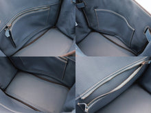 画像をギャラリービューアに読み込む, 極美品 エルメス HERMES オータクロア 28 ハンドバッグ エプソン ブルージーン シルバー金具 口J刻印 中古 4b010448