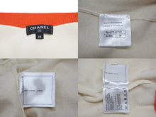 画像をギャラリービューアに読み込む, CHANEL シャネル カーディガン P61427K46799 サイズ38 ココマーク カシミヤ レッド アイボリー 美品 中古 4b010451
