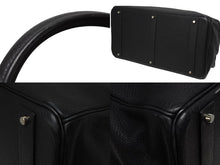 画像をギャラリービューアに読み込む, 極美品 激レア HERMES エルメス BIRKIN バーキン50 ハンドバッグ トゴ ブラック シルバー金具 □H刻印 中古 4b010455