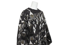 画像をギャラリービューアに読み込む, 極美品 VETEMENTS ヴェトモン COLLECTION デストロイニット カーディガン 総柄 コットン ブラウン 4b010466