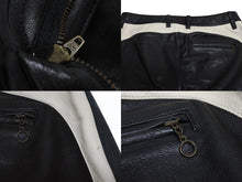 画像をギャラリービューアに読み込む, Supreme シュプリーム × Martine rose マーティンローズ レザーパンツ サイズ32 グリーン ホワイト ブラック 美品 中古 4b010469