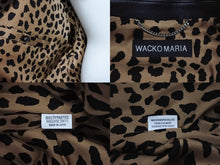 画像をギャラリービューアに読み込む, 極美品 WACKO MARIA ワコマリア シングル 24FW レザージャケット レオパード 24FW-WHO-BL05 サイズXL 4b010470