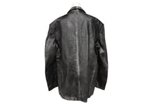 画像をギャラリービューアに読み込む, 極美品 READY MADE レディメイド ダブルテーラードジャケット RE-LE-BK-00-00-239 サイズ4 馬革 フェード ヴィンテージ加工 中古 4b010471